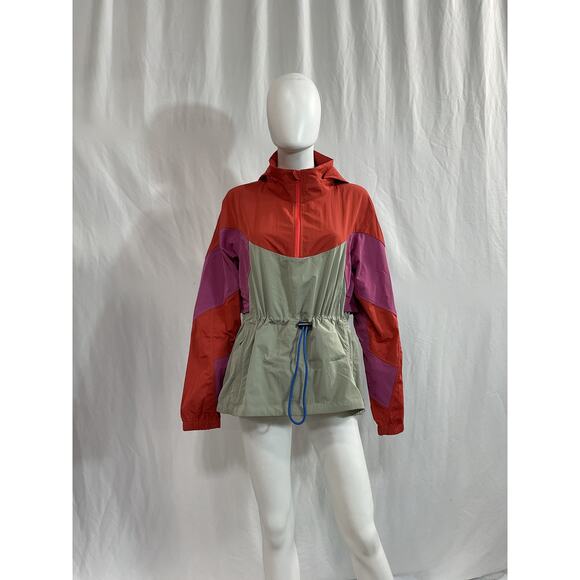 Lululemon 'Evergreen' Pink Anorak Jacket Size 10 - Picture 2 of 6